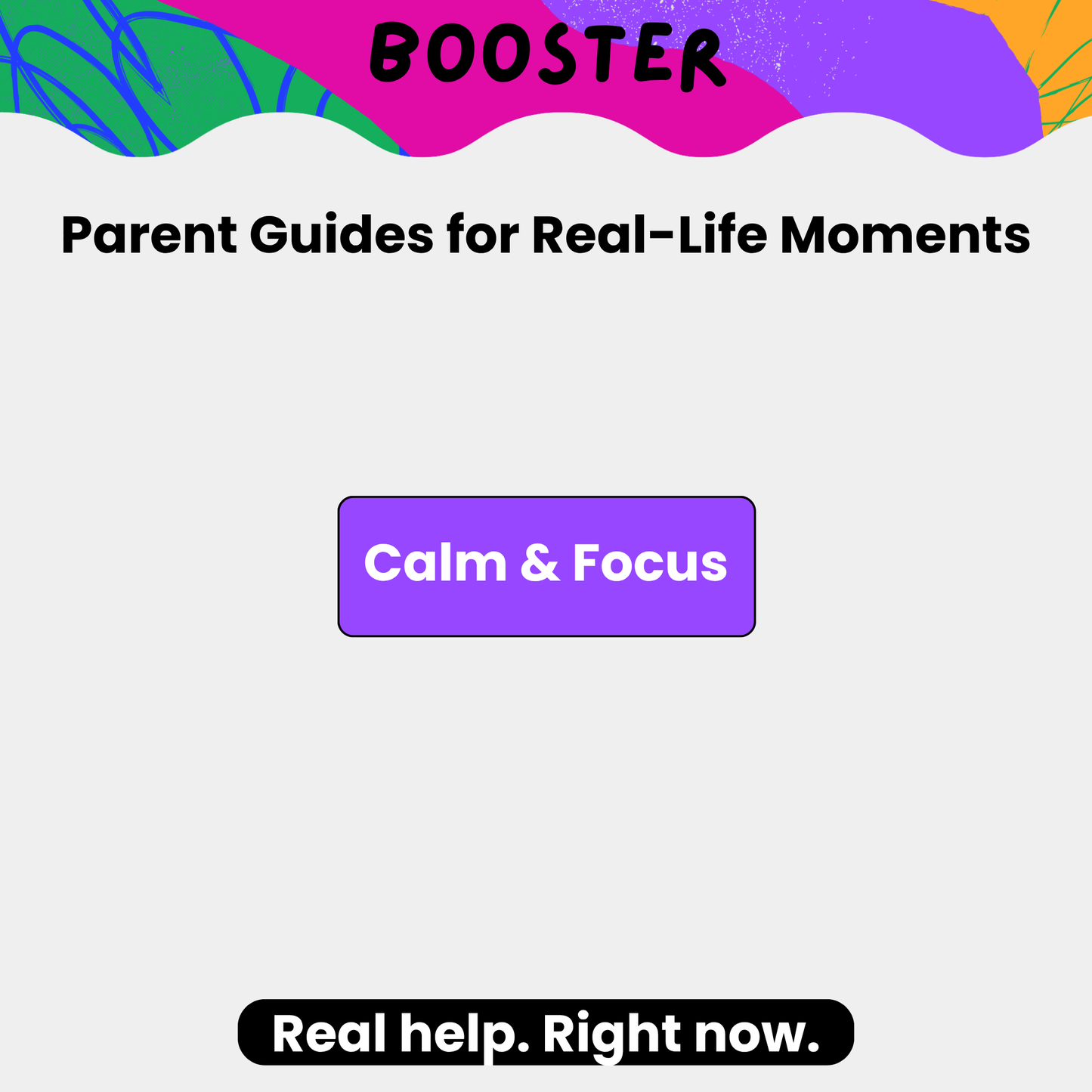 Calm & Focus Booster