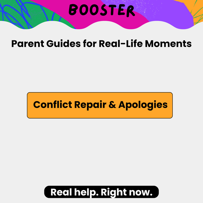 Conflict Repair & Apologies Booster