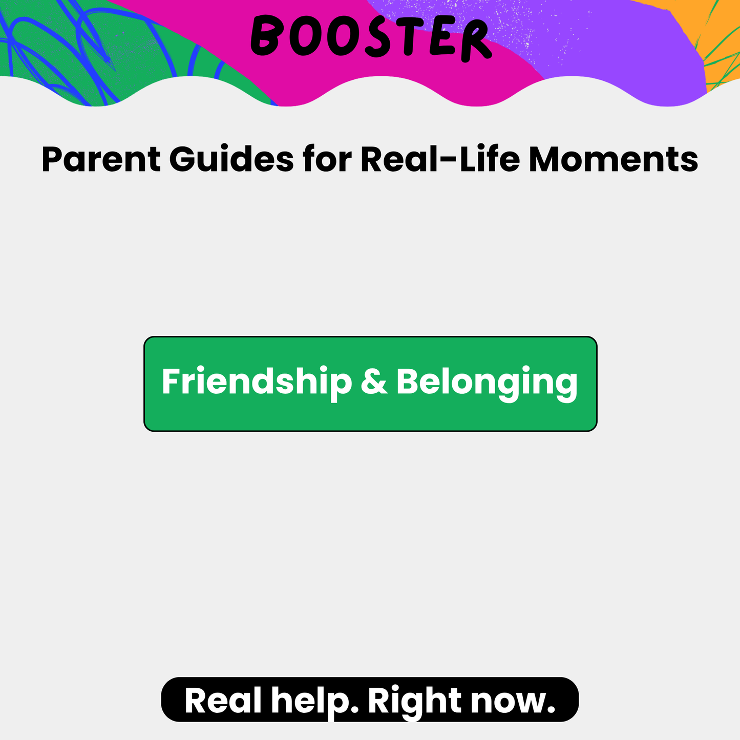 Friendship & Belonging Booster