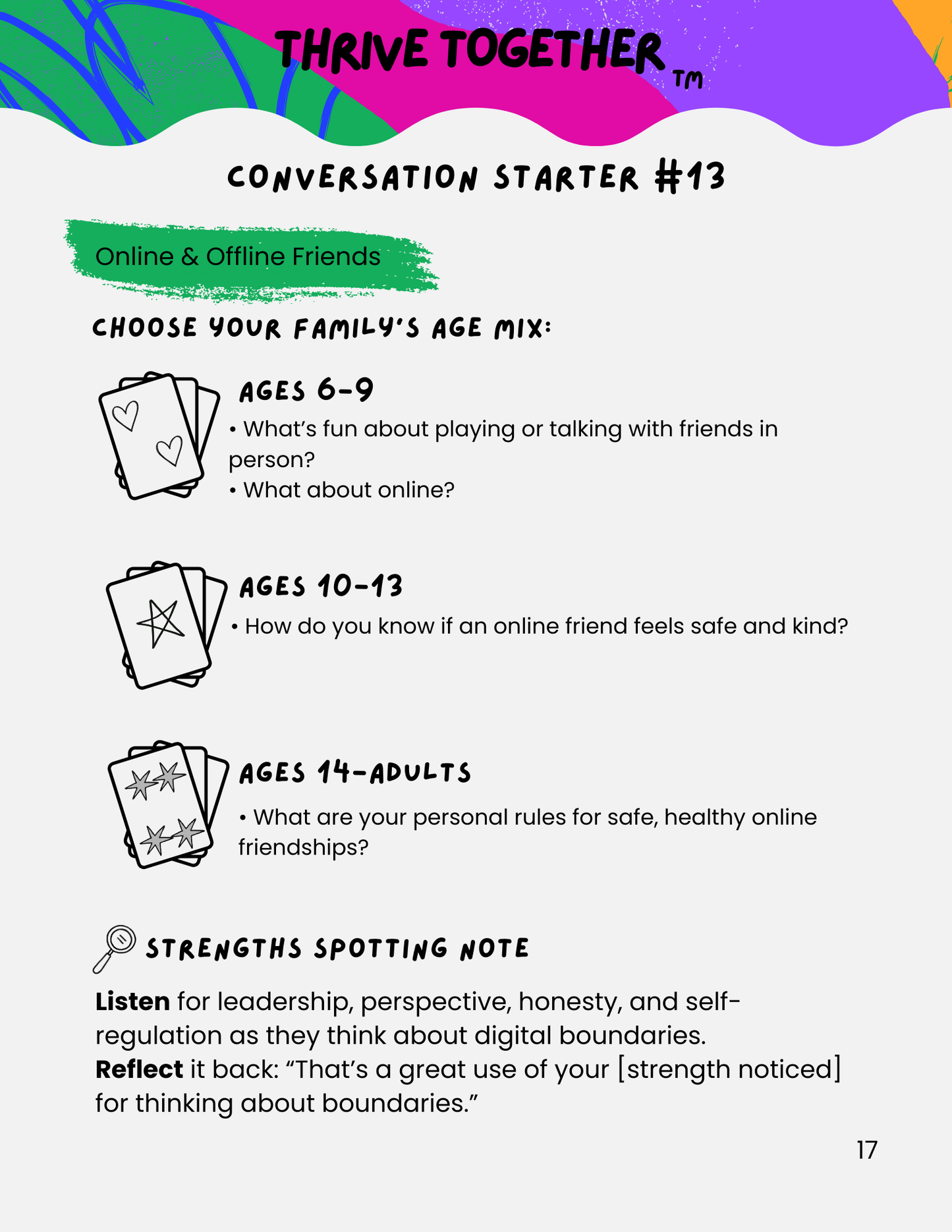 Friendship & Belonging Booster