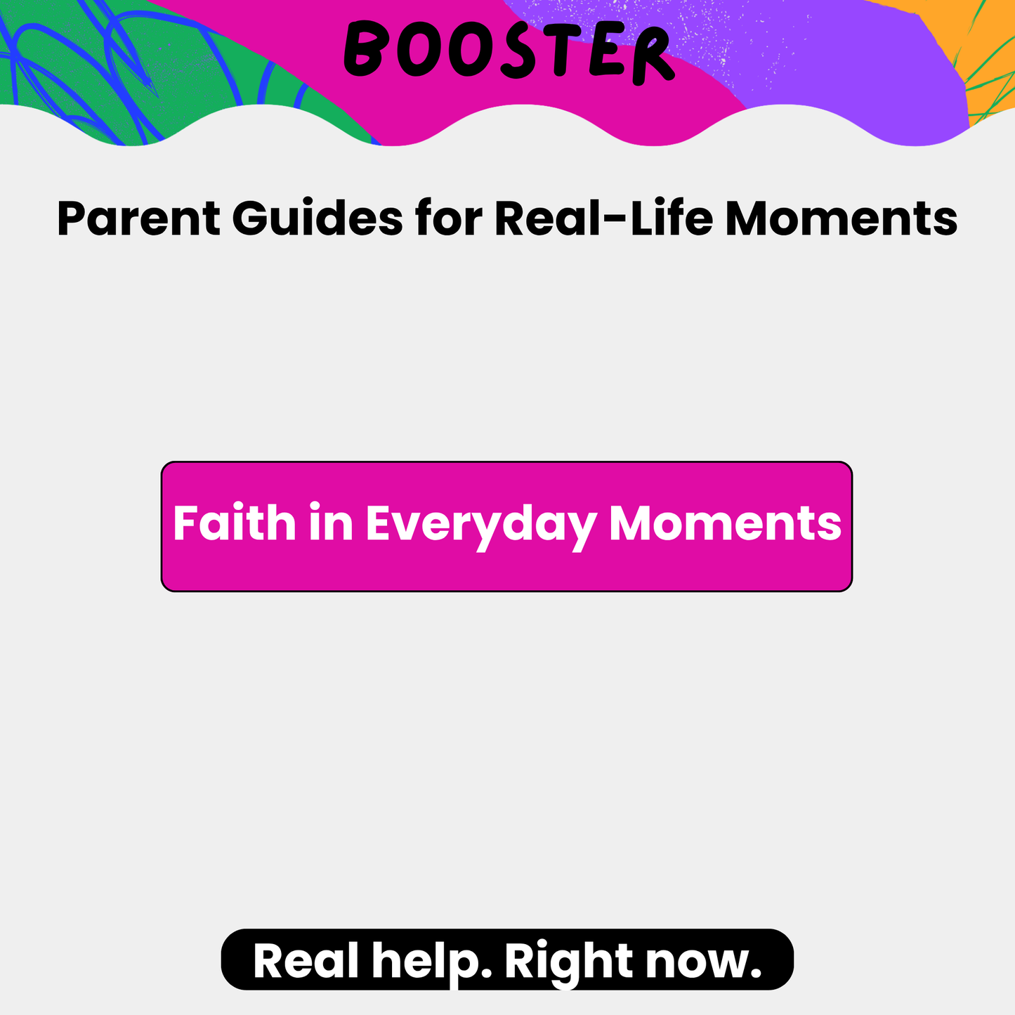 Faith in Everyday Moments Booster