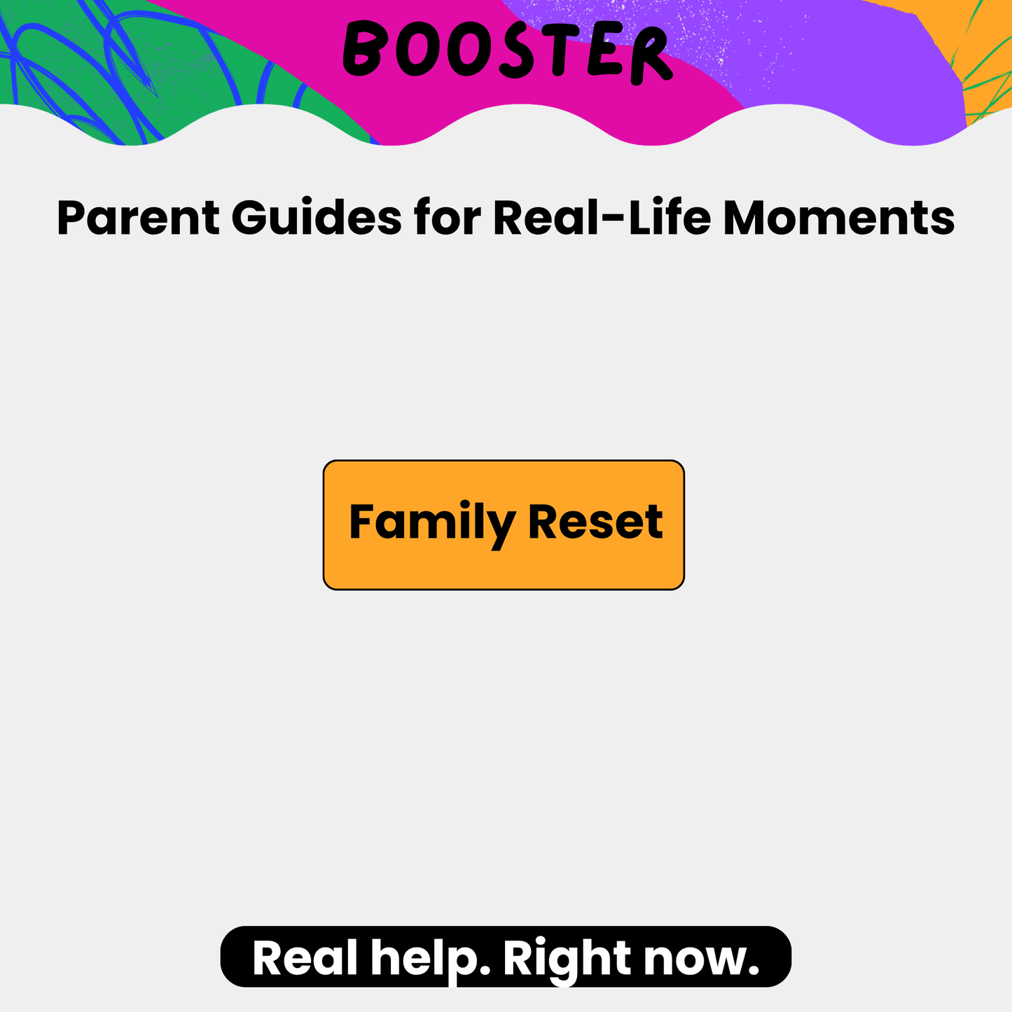 Family Reset Booster