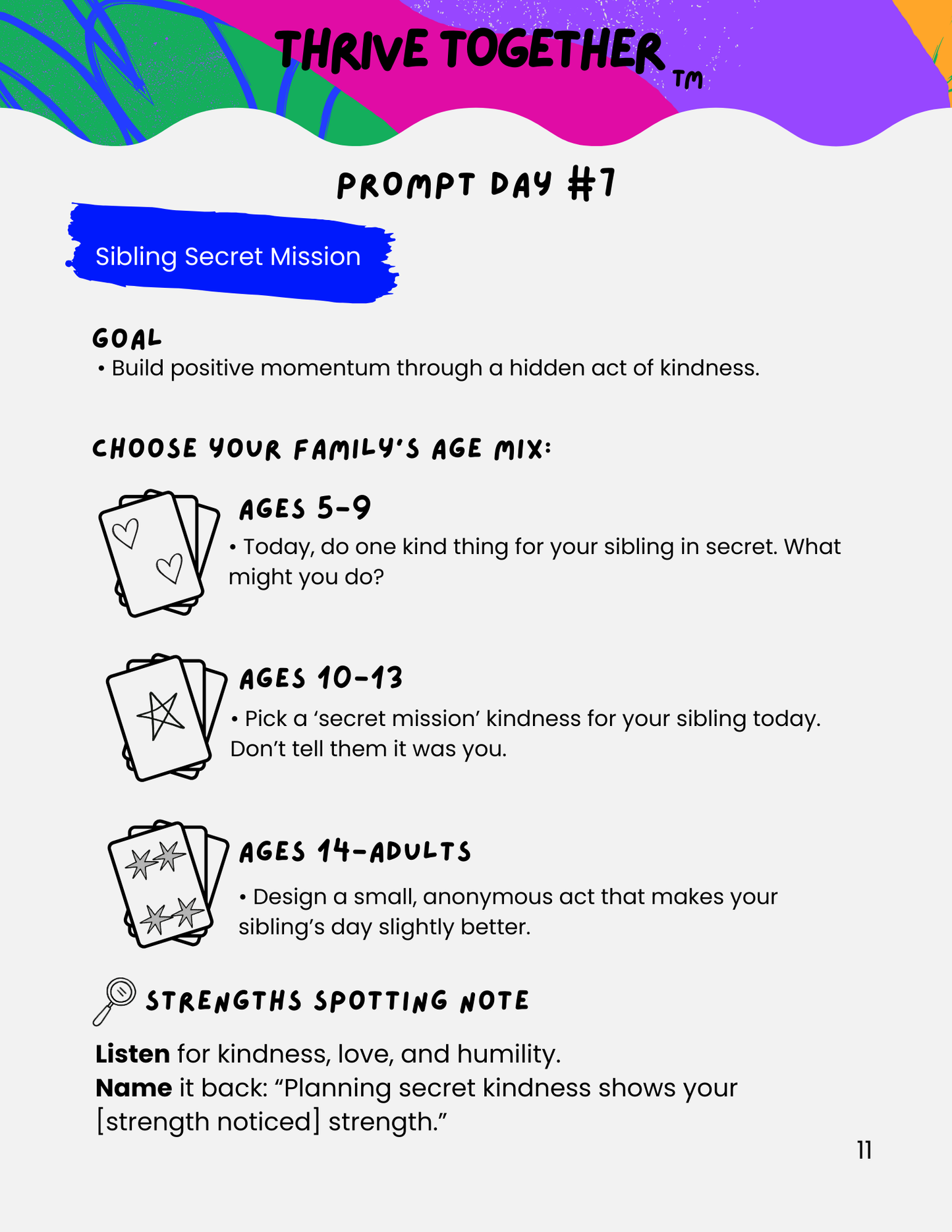 Sibling Connection Booster