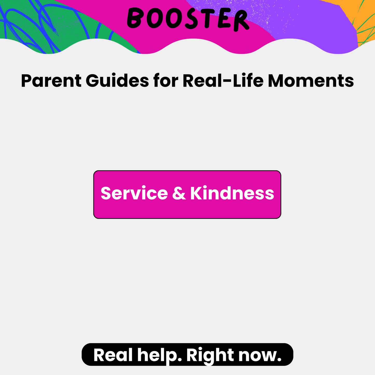 Service & Kindness Booster