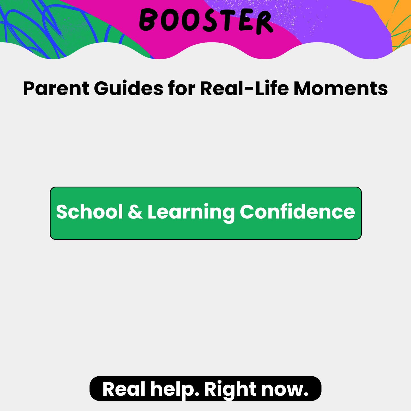 School & Learning Confidence Booster