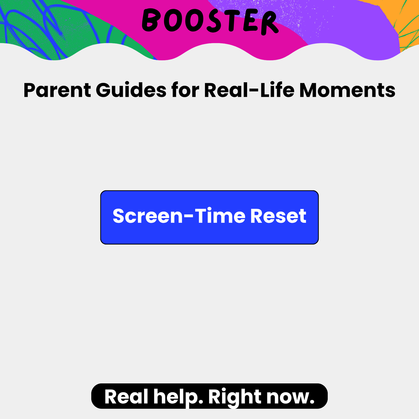 Screen-Time Reset Booster
