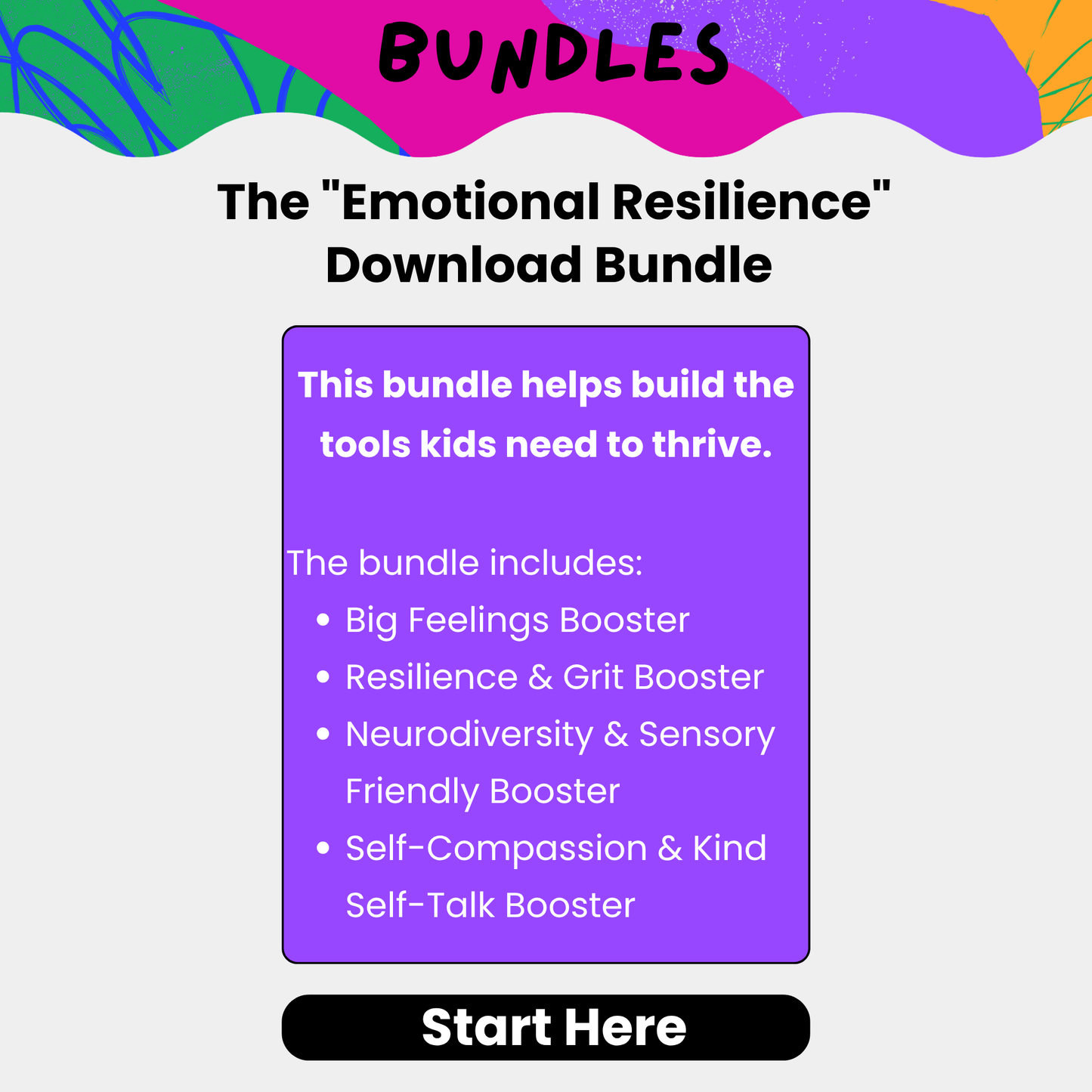 The "Emotional Resilience" Download Bundle (Support Focus)